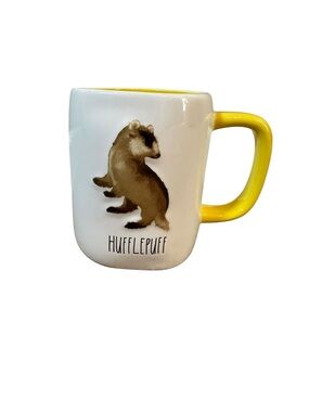 Rae Dunn Harry Potter Hufflepuff ceramic mug